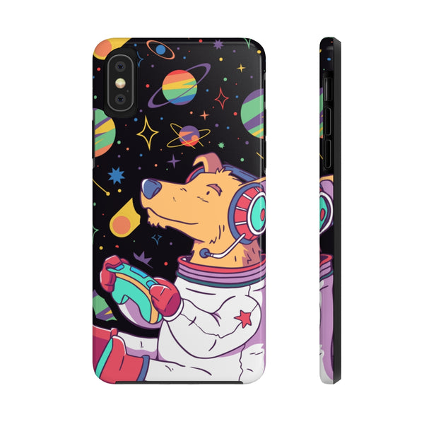 Astronaut Pup Gamer Tough Phone Case
