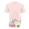 Cats and Roses Have Me Smiling Unisex AOP Tee