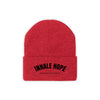 Inhale Hope Exhale Negativity Knit Beanie