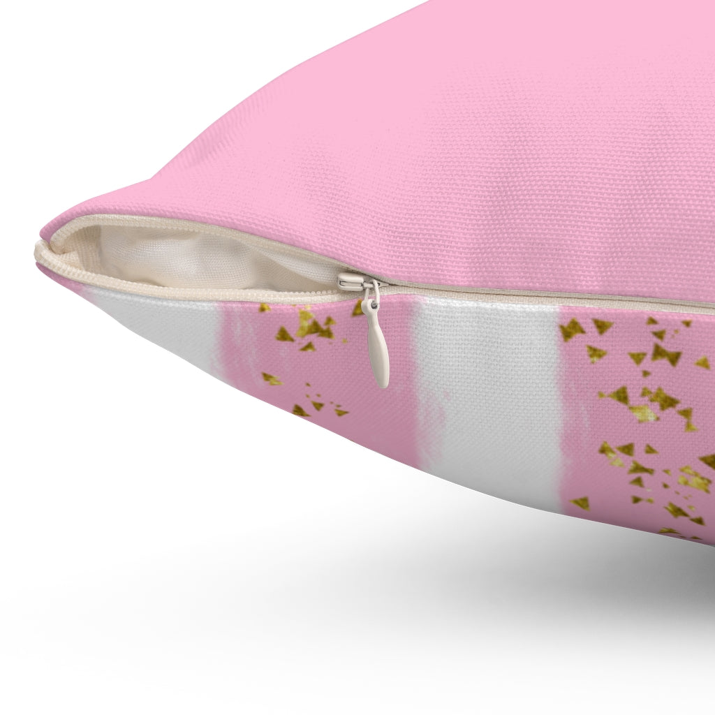 Inhale Hope Exhale Negativity Spun Polyester Square Pillow