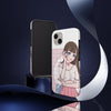 Fashion Model Anime Girl Tough Phone Case