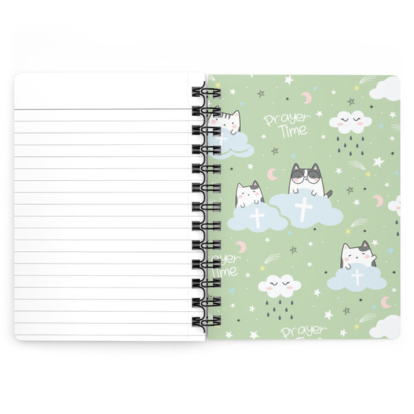 My Little Prayer Book Cat Clouds (Green)