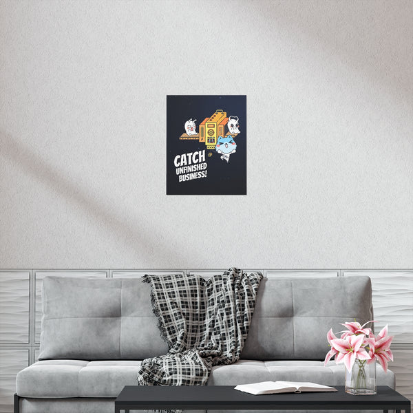 The Effort Machine At Work Matte Poster