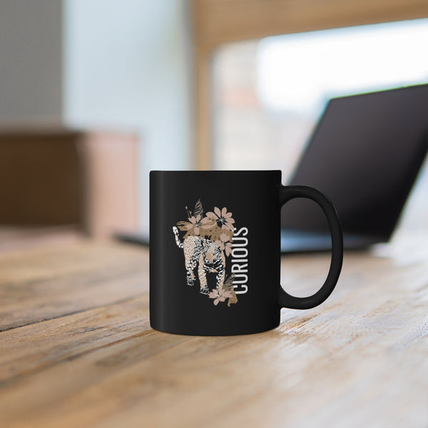Animal Kingdom: Curious 11oz Black Mug