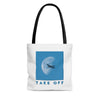 Take Off Moonlight Flight Tote Bag