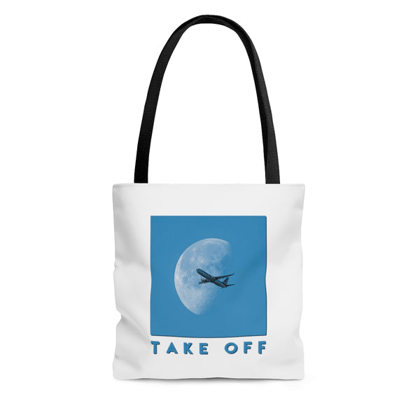 Take Off Moonlight Flight Tote Bag