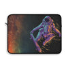 Jumping Over the Nebula Astronaut Laptop Sleeve