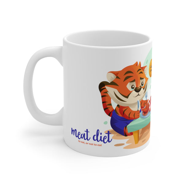 Meat Diet Kai & Kika Mug
