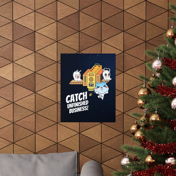 The Effort Machine At Work Matte Poster