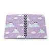 My Little Prayer Book Cat Clouds (Purple)