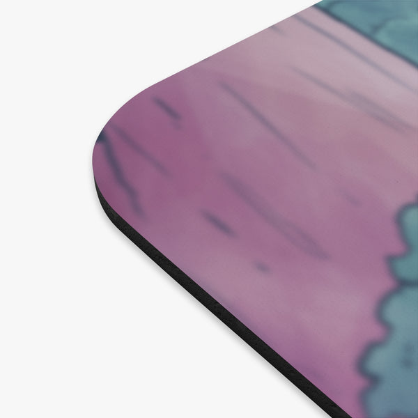 Warrior Princess Forest Adventure Mouse Pad