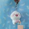 Lovely Cute 10cm plush pink peach pretty soft pendant couple