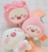 Lovely Cute 10cm plush pink peach pretty soft pendant couple